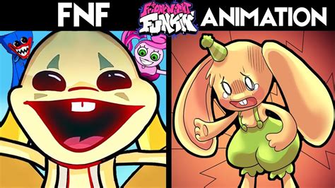 Fnf Vs Animation Bunzo Bunny Fnf Mod Poppy Playtime Chapter 2 Youtube