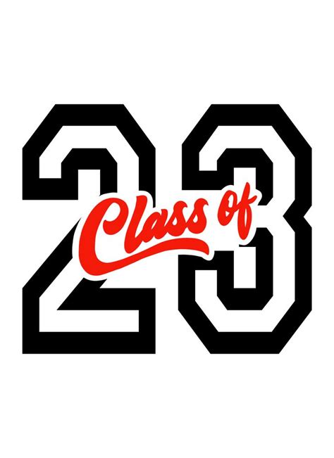 Graduating Class Of 2023 23 Art Print By Indicap X Small