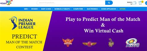 How much does it cost to participate in the contests? Winsant Predict Man of Match & Win 2X/25X Virtual Cash ...