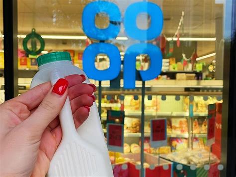 Co Op Commits To Removing Coloured Milk Bottle Caps From All Shelves