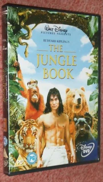 Walt Disney The Jungle Book 1994 Genuine Uk Dvd Starring Jason
