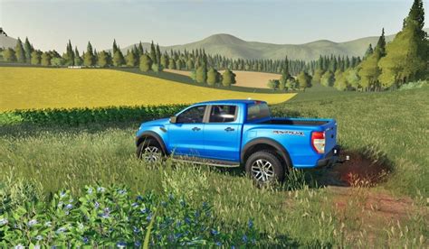 Fs 19 Ford Ranger Raptor 2019 V 10 Cars Mod Für Farming Simulator 19