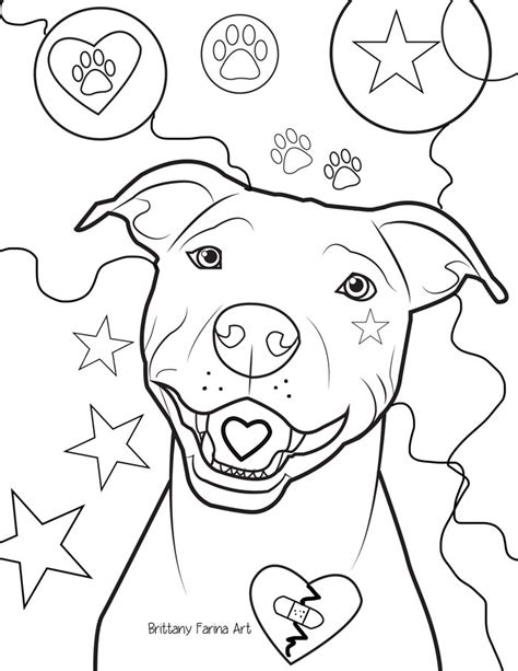 Download and print these pitbull printable coloring pages for free. Pitbull coloring page coloring page