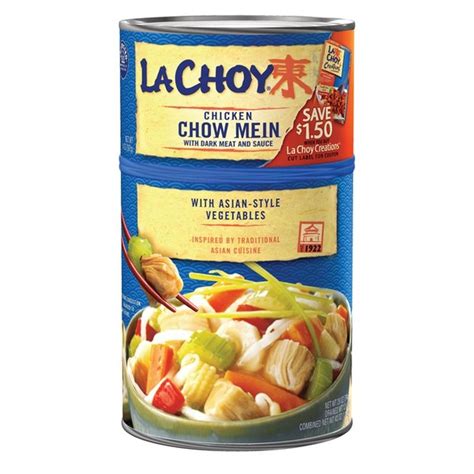 La Choy Chicken Chow Mein Bi Pak 42 Oz Instacart