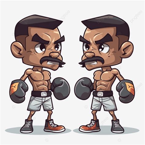 Boxeadores Clipart Dos Dibujos Animados Boxeador De Dibujos Animados