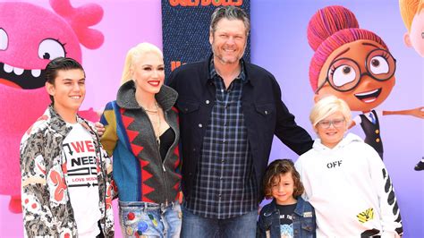 In these web page we also have variety of images accessible such as png, jpg, lively gifs, pic art, logo, black and white. Blake Shelton Forms Close Bond With Gwen Stefani's Three Sons