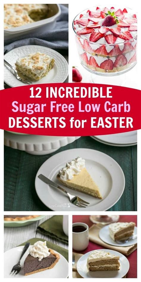 The flavor is enhanced with the unique ingredients, which. 12 Incredible Sugar-Free Low-Carb Desserts For Easter | Sugar free low carb desserts, Sugar free ...