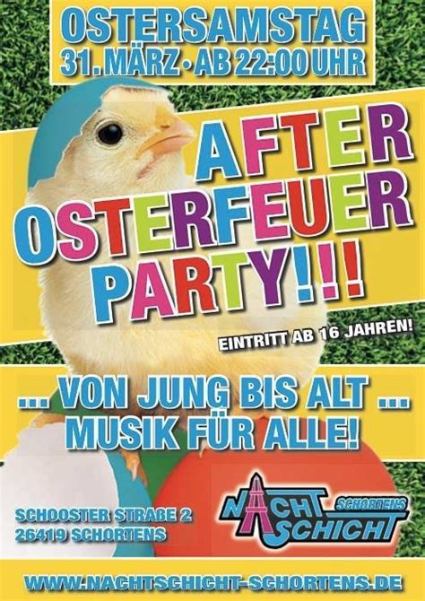 Party Oster Party Nachtschicht In Schortens 31032018