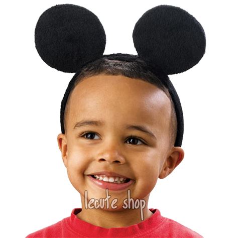 10 Diadema Mickey Raton Disfraz Orejas Mouse Minnie Fiesta 9000 En