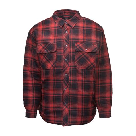 Quilt Lined Flannel Shirt Ws05