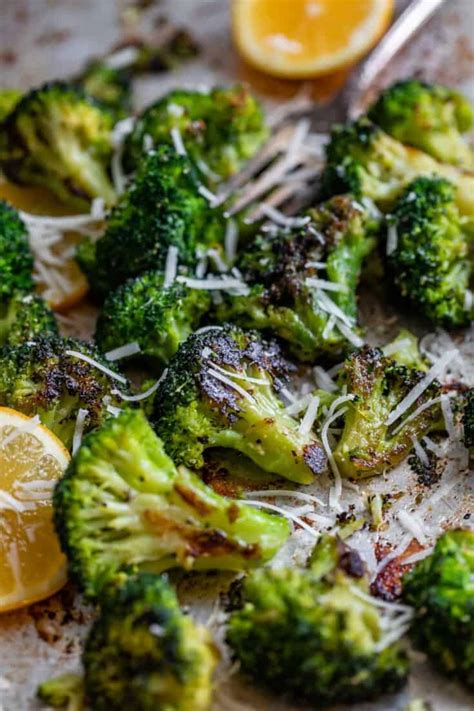 Oven Roasted Broccoli Recipe The Food Charlatan
