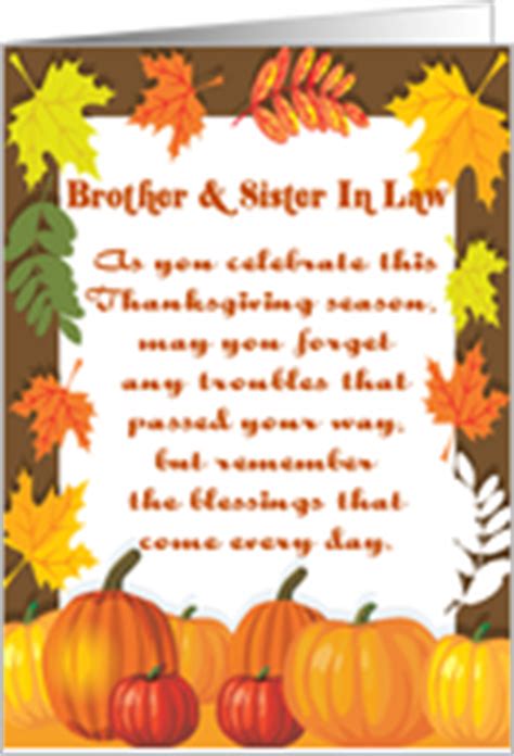 We did not find results for: Thanksgiving Cards for Brother & Sister in Law from ...