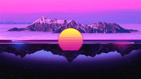 Retro Sunset Aesthetic Wallpapers Wallpaper Cave