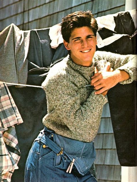 Every item on this page was curated by an elle decor editor. my new plaid pants: The "Michael Schoeffling Was A Model" Post