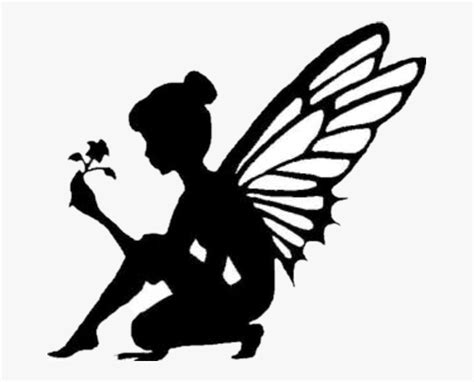 Image Result For Free Fairy Silhouette Fairies Tinkerbell Clipart The