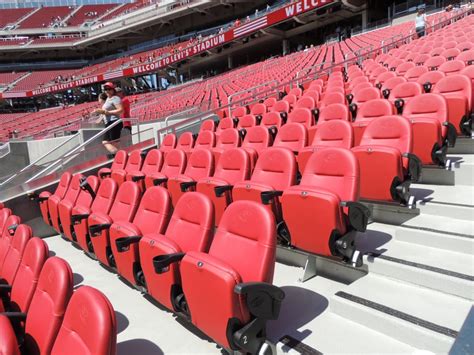 Comfy Soft Padded Seats In The Club Level My Friend Has 2 Seats On The