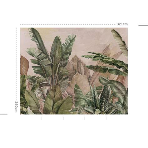 Medidasmuralesorinoco321x260 Tapestry Mural Cactus Plants
