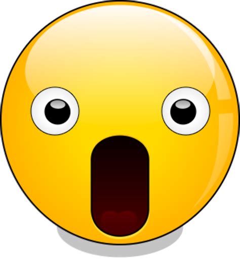 Surprised Face Cartoon Images Face Surprised Clipart Shocked Really Smiley Icon Safety Cartoon