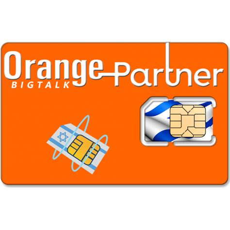 Prepaid Orange Partner Israel Sim Card