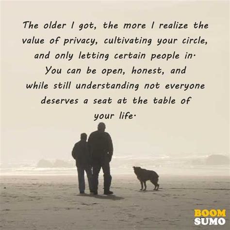 Positive Life Quotes I Realize The Value Of Privacy Boomsumo Quotes