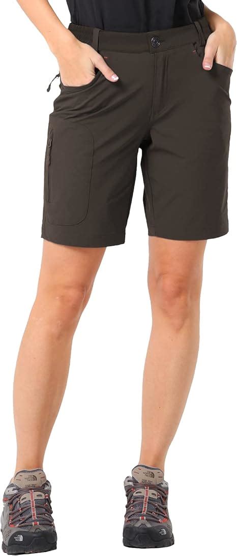 MIER Women S Lightweight Hiking Shorts Stretchy Quick Dry Cargo Shorts