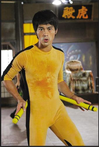 Bruce Lee Yellow Jumpsuit Costume Game Of Death Jeet Kune Do Uniform