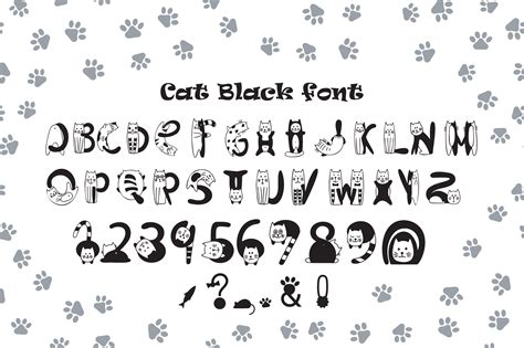 Cats Cute Otf Color Font 243588 Logo Font Bundles