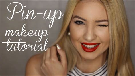 How To Pin Up Makeup Tutorial Youtube