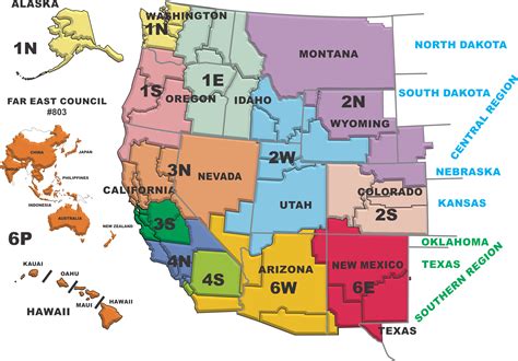 Sections Western Region
