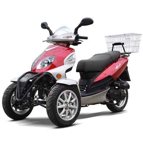 We check and test every scooter before we ship to you! Buy Three-Wheel 50cc Trike Scooter Tricycle California ...