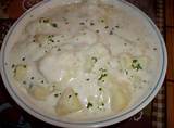Pictures of Old Fashioned Creamed Peas And Potatoes