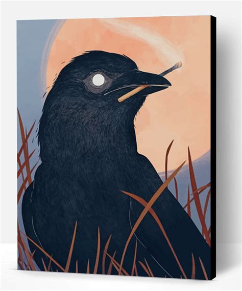 Common Raven Bird New Paint By Numbers Paint By Numbers Pro