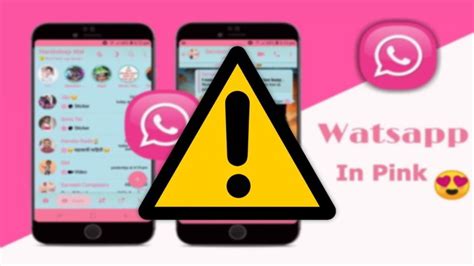 Whatsapp Pink Notifier Do Not Trust Appearances