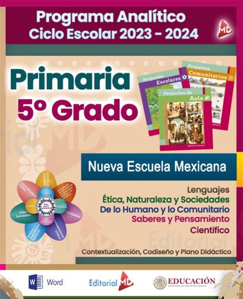 Planeaciones Quinto Grado Nueva Escuela Mexicana
