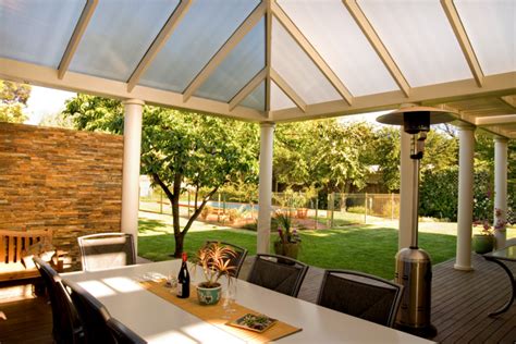 Pyramid Shaped Pergola With Suntuf Twinwall Polycarbonate Roofing