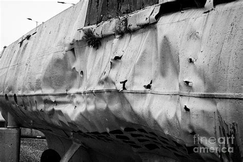 Depth Charge Damage To U 534 Submarine Museum At U Boat Story Liverpool