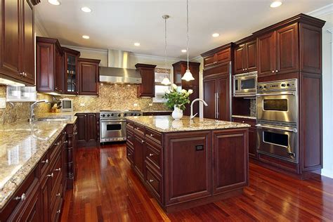 What Color Hardwood Floors Go With Cherry Cabinets Home Alqu