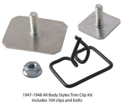 Complete Trim Clip Sets per Car. Joe's Antique Auto Parts