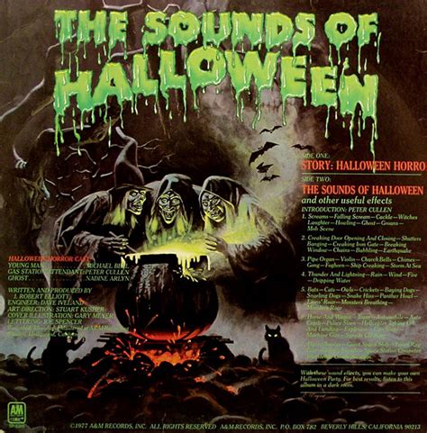 Spooky Vinyl Halloween Horrors Album From 1977