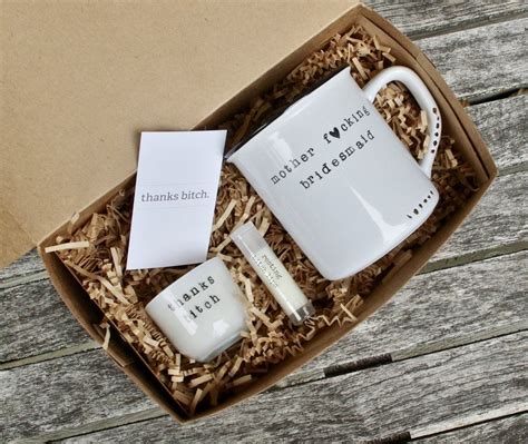 We've done the work for you and compiled a few gift ideas for the maid of honor who has been with you throughout the whole wedding preparation and being part of the bride tribe, she definitely helped you a lot during the wedding preparation and if you didn't turn as a bridezilla, you've got your maid of. Will you be my Maid of honor gift, Bridesmaid gift set ...