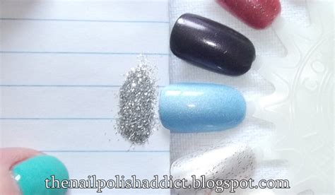 The Nail Polish Addict Tutorial Pigment Or Glitter Dusted Manicure