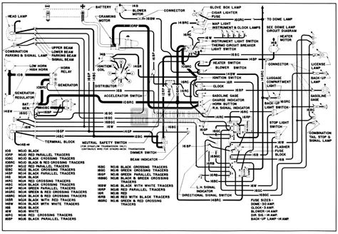 The color code indicates what a specific wire's function is. 1950 Buick Wiring Diagrams - Hometown Buick