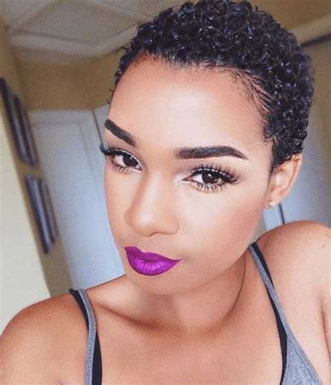 Because short hair will never go out of style. 15 Short Natural Haircuts for Black Women | Short ...