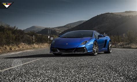 Deep Blue Exterior Lamborghini Gallardo Magnifies The Ride —
