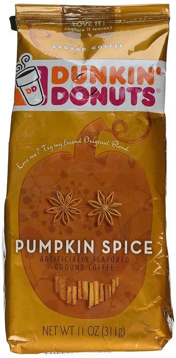 Dunkin Donuts Ground Coffee Pack Of 2 Pumpkin Spice11 Oz 22 Oz
