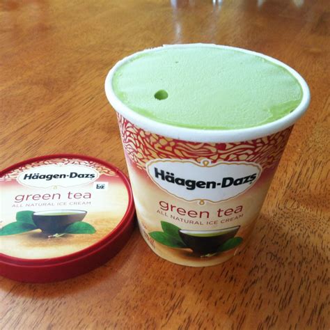 You're wide awake and in lovelovelove. Ice Cream Review: Häagen-Dazs Green Tea