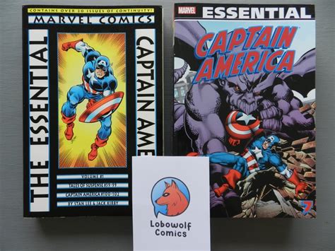 Marvel Comics Marvel Essential Captain America Softcover Trade