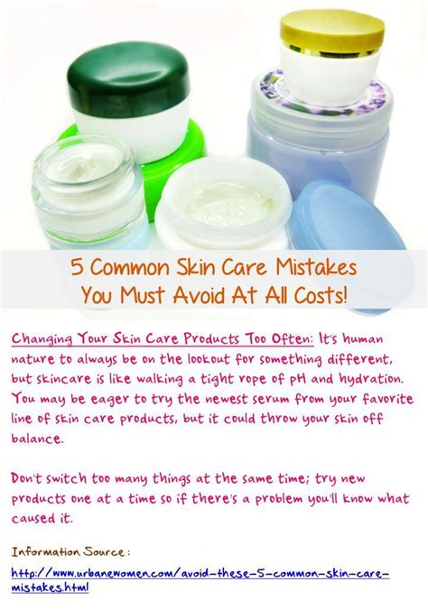 5 Common Skin Care Mistakes You Must Avoid At All Costs Follow Us