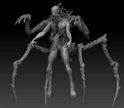 Mutant Alien Parasite 3d Model Cgtrader