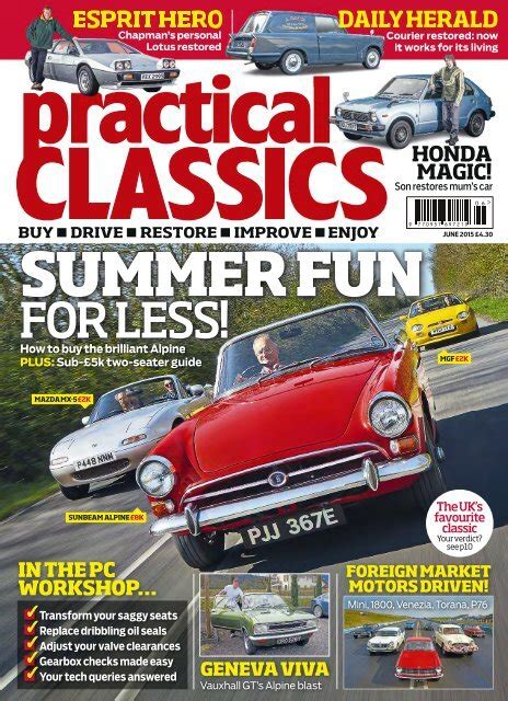Practical Classics Magazine June Issue